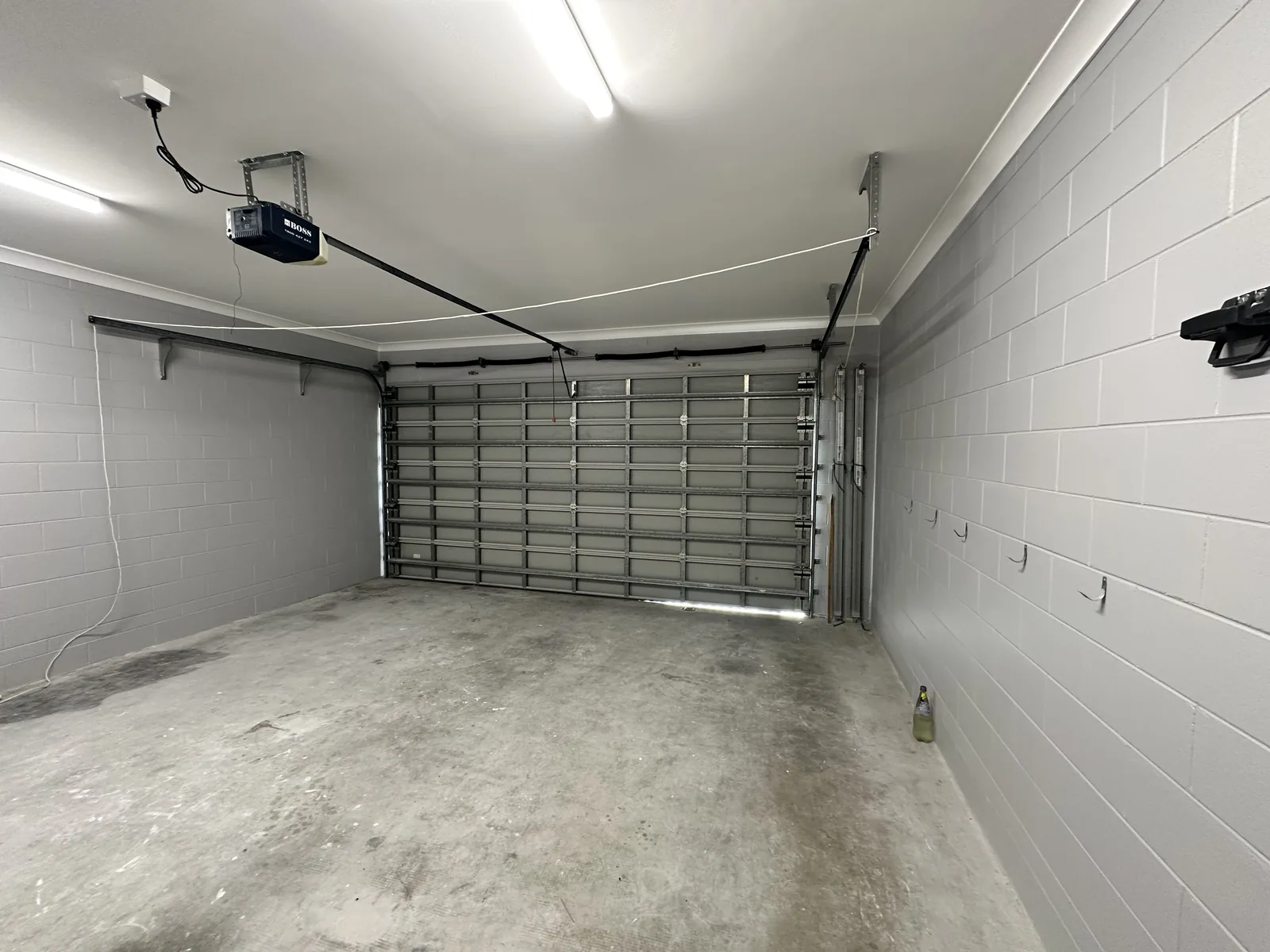 The same garage after a fresh coat of paint