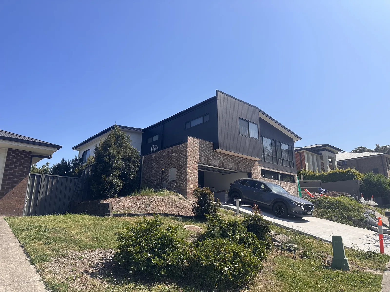 Freshly painted house exterior in North Queensland